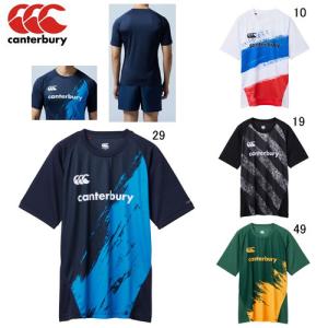カンタベリー 半袖 ビッグ 大きいサイズ メンズ canterbury トレーニングティ（セミフィット） ラグビー トレーニング 練習着 RG33205B アウトレット セール
