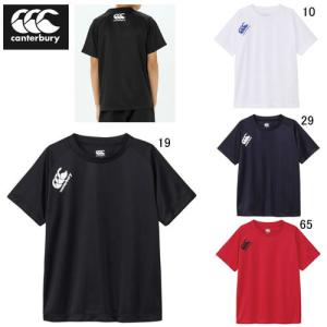 キッズ 半袖 Tシャツ カンタベリー CANTERBURY ジュニア トレーニング ティ ラグビー プラクティス 練習着 子供服 RGJ325024 アウトレット セール