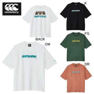 カンタベリー 半袖 Tシャツ メンズ canterbury ショートスリーブ ティー AOTEAROA ラグビー スポーツ カジュアル ウェア RSU32618 2026春夏 NEW セール