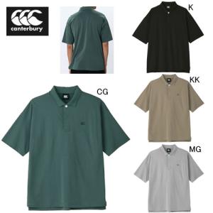 カンタベリー 半袖 ポロシャツ メンズ canterbury ショートスリーブ ヒート シールド ポロ ラグビー スポーツ カジュアル ウェア RSU32624 2026春夏 NEW