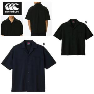 カンタベリー ラガーシャツ 半袖 メンズ canterbury ラグビージャージ オープンカラー シャツ ラグビー 無地 綿 タウンユース RSU32641 2026春夏 NEW セール