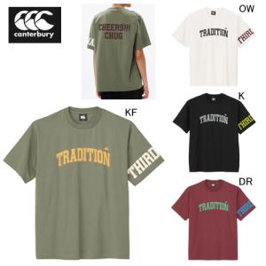 カンタベリー 半袖 Tシャツ メンズ canterbury ショートスリーブ ティー RUGBY TRADITION ラグビー スポーツ カジュアル ウェア RSU32654 2026秋冬 NEW セール