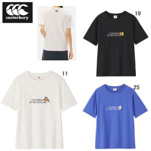 レディス 半袖 Tシャツ カンタベリー CANTERBURY ショートスリーブ ティーシャツ ラグビー ウェア スポーツ カジュアル 婦人服 WA34313 アウトレット セール