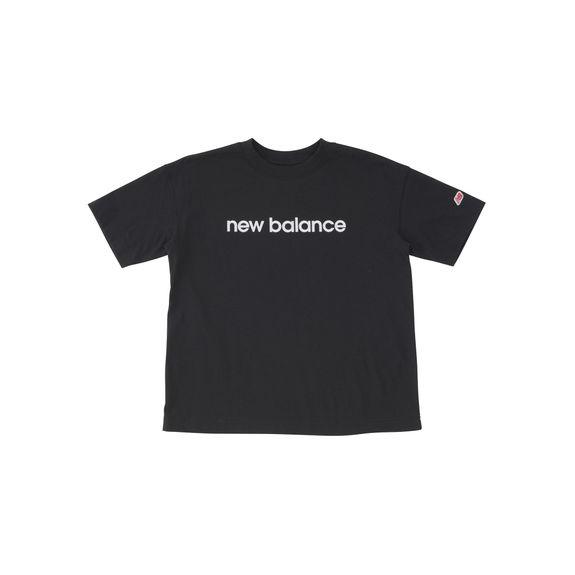 ニューバランス 吸水速乾 Linear logo ショートスリーブTシャツ New Balance ...