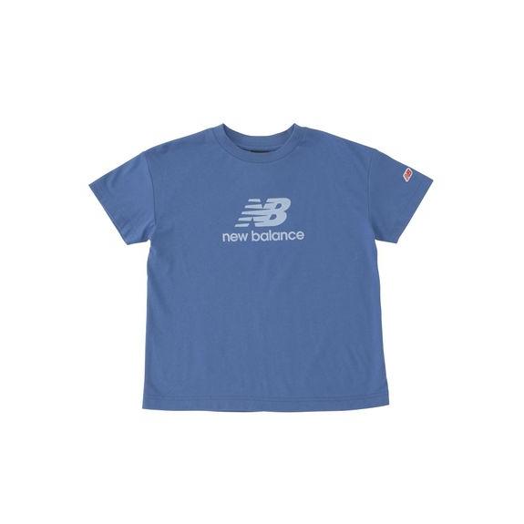 ニューバランス 吸水速乾 Stacked logo ショートスリーブTシャツ New Balance...