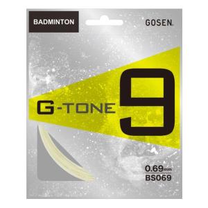 ゴーセン GOSEN ＢＳ０６９ Ｇ?ＴＯＮＥ ９ ストリングス バドミントンストリングス