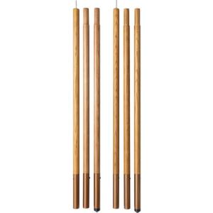 タラスブルバ TARAS BOULBA 木製タープポール240 2本組 キャンプ用品