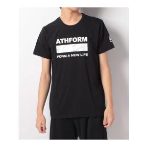 アスフォーム ATHFORM T/Cグラフィック半袖Tシャツ トップス Tシャツ｜sportsauthority