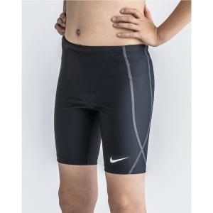 NIKE ナイキ ナイキ BOYS ロングスパッツ 1981912 スイミング ボーイズ競泳 スイム ボーイズ ブラック/ダークグレイ