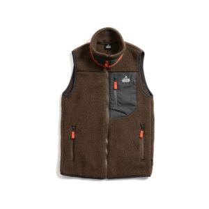 TARAS BOULBAタラスブルバ ポーラテックサーマルプロ ボアフリースベストZIPCONNECT TBM-F20-014-013 CHB トレッキング アウトドア ベスト メンズ チャコ...