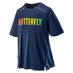 butterfly バタフライ GL Tシャツ 45580-178 卓球 ネイビ- セール