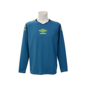UMBRO アンブロ TR長袖プラシャツカラットブロックニット UUUQJB66MG SABU サッカー 長袖プラクティスシャツ メンズ SABU セール