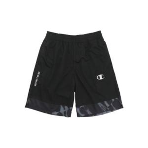 Champion チャンピオン PRACTICE PANTS C3-SB512 114 バスケットボール メンズ プラクティスショーツ メンズ ブラックXグレー セール