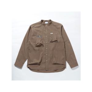 Columbia コロンビア ヒューソンパークロングスリーブシャツ PM0068-252 トレッキング アウトドア 長袖シャツ メンズ WET SAND セール