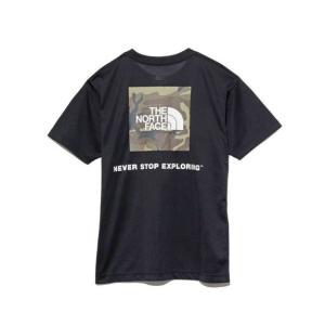 THE NORTH FACE ノースフェイス S/S Square Camouflage Tee NT32158 K トレッキング アウトドア 半袖T...