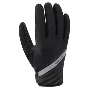 SHIMANOシマノ SHIMANO ロンググローブ ECWGLBSTS12ML0106 バイク 自転車 グローブ ブラック L