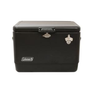 コールマン Coleman 54QTスチールベルトクーラー(ミッドナイト) キャンプ用品 クーラーボックス ハードクーラー 中型 大型 30L以上 リットル ユニセックス