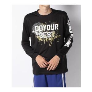 s.a.gear エスエーギア 21FWグラフィック長袖Tシャツ SA-F21-003-029 バスケットボール メンズ 長袖Tシャツ メンズ ブラック セール