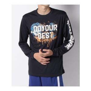 s.a.gear エスエーギア 21FWグラフィック長袖Tシャツ SA-F21-003-029 バスケットボール メンズ 長袖Tシャツ メンズ ネイビー セール