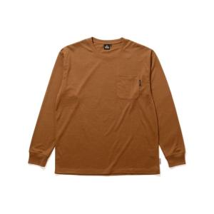 タラスブルバ TARAS BOULBA ファイアシールドロングTシャツ トレッキング アウトドア 長袖Tシャツ メンズ キャメル TBM-F21-014-116 CML