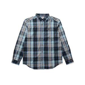 Columbia コロンビア ラピッドリバーズロングスリーブシャツ AM7968-427 トレッキング アウトドア 長袖シャツ メンズ SKY BLUE MULTI PLAID セール