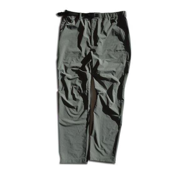 スノーピーク Snow Peak STRECH CLOTH PANTS L GRAY ボトムス その...