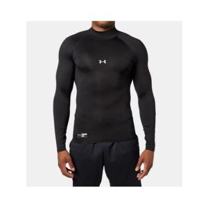 アンダーアーマー UNDER ARMOUR UA HEATGEAR ARMOUR COMPRESSION LONG SLEEVE MOCK 野球ウェア 長袖アンダーシャツ