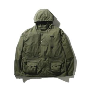 タラスブルバ TARAS BOULBA アノラックフーディ トレッキング アウトドア 薄手ジャケット メンズ カーキ TBM-S22-014-009 KHK