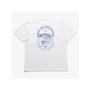 Columbia コロンビア トルトキャナルレイクショートスリーブTシャツ PM0607-101 トレッキング アウトドア 半袖Tシャツ メンズ WHITE BLUE MACAW
