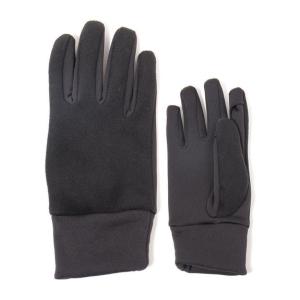 スポーツオーソリティ SPORTS AUTHORITY フリースグローブ スポーツアクセサリー 防寒雑貨 ブラック 5C-F22-013-018