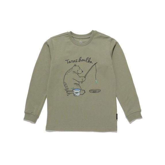 タラスブルバ TARAS BOULBA ジュニア ヘビーコットンロングTシャツ（ベア） トップス 長...