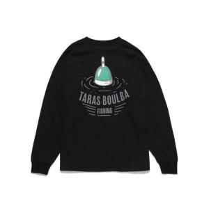 タラスブルバ TARAS BOULBA ヘビーコットン防蚊ロングTシャツフィッシング トレッキング アウトドア 長袖Tシャツ メンズ ブラック TBM-F22-014-113 BLK