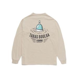 タラスブルバ TARAS BOULBA ヘビーコットン防蚊ロングTシャツフィッシング トレッキング アウトドア 長袖Tシャツ メンズ ベージュ TBM-F22-014-113 BEG