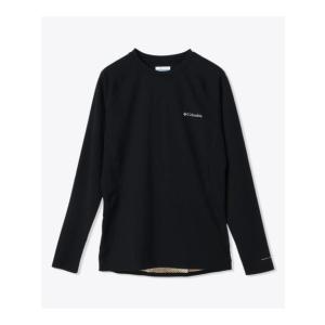 コロンビア Columbia オムニヒートインフィニティニットロングスリーブクルー トレッキング アウトドア 長袖Tシャツ メンズ BLACK AE1334-010