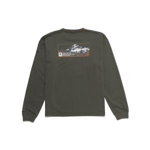 コロンビア Columbia ロマビスタロングスリーブグラフィックT シャツ トレッキング アウトドア 長袖Tシャツ メンズ PEATMOSS PM0259-213
