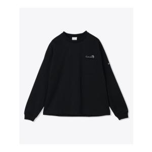 コロンビア Columbia クレストトゥーバレーロングスリーブT シャツ トレッキング アウトドア 長袖Tシャツ メンズ BLACK  JC PRIN PM0762-010