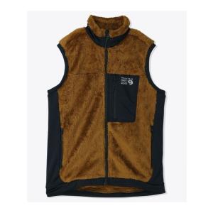 マウンテンハードウェア MOUNTAIN HARDWEAR ポーラテックハイロフトベスト トレッキング アウトドア フリース メンズ GOLDEN BROWN OM5079-234