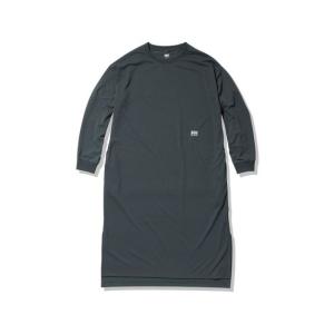 ヘリーハンセン HELLY HANSEN W L/S ONE POINT ONEPIECE ロングスリーブ ワンポイントワンピース トレッキング アウトドア 長袖Tシャツ レディース CE HO...
