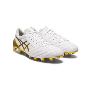 アシックス ASICS DS LIGHT X-FLY 4 サッカー スパイク WHITE/RICH GOLD 1101A006.122