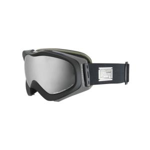 FALCON TYPE.P ウインター ゴーグル メンズ フレーム MAT RUBBER BLACK レンズ SMOKE POLA SILVER MIRROR STP-2297-2