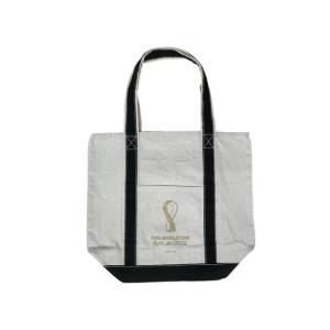FIFA World Cup Qatar 2022 公式ライセンス商品トートバック サッカー ワールドカップ WHT MS22596