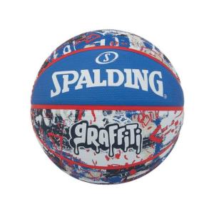 スポルディング SPALDING グラフィティ ブルー X レッド SZ7 スポーツ フィットネス バスケットボール ボール 7号ボール 7号球 BLU 84-377Z