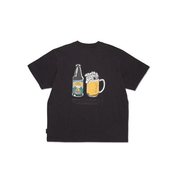 タラスブルバ TARAS BOULBA コットン天竺 プリントＴシャツ（ビールジョッキ） トップス ...