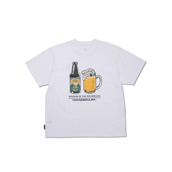 タラスブルバ TARAS BOULBA コットン天竺 プリントＴシャツ（ビールジョッキ） トップス ...