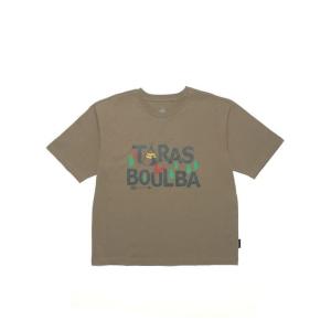タラスブルバ TARAS BOULBA レディース コットン天竺 プリントＴシャツ（ロゴ） トップス Tシャツ｜sportsauthority