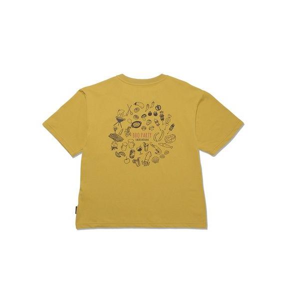 タラスブルバ TARAS BOULBA レディース PE天竺 プリントＴシャツ（BBQ） トップス ...