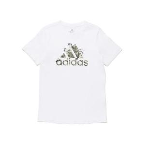 アディダス adidas W FLRL BOS グラフィック Tシャツ レディーススポーツウェア Tシャツ レディース ホワイト ETM35 H52233｜sportsauthority