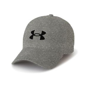 アンダーアーマー UNDER ARMOUR UA DRIVER KNIT ADJUSTABLE CAP ゴルフ アクセサリー メンズ ONESIZE Jet Gray /  / Black 1381284 010｜sportsauthority