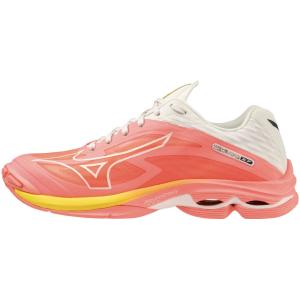 ミズノ MIZUNO WAVE LIGHTNING Z7 バレーボール シューズ ローカット レディース ピンクxホワイトxブラック V1GC220006 送料無料｜sportsauthority