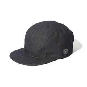 スノーピーク Snow Peak TAKBI DENIM CAP 2 INDIGO キャンプ用品 キャンピングアクセサリー BLU AC-23AU10501IN 送料無料｜sportsauthority